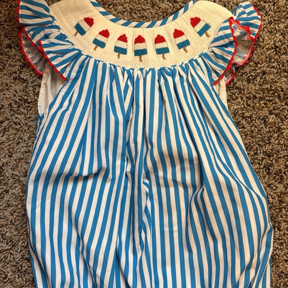 Poppy Kids Co Patriotic Bubble